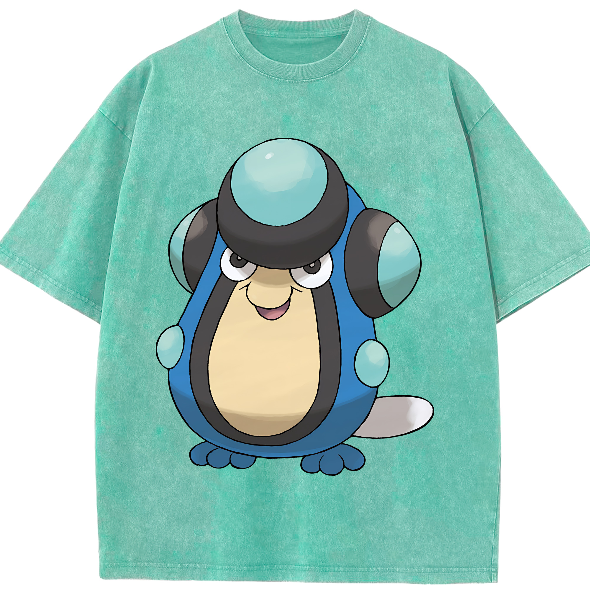 （画像用） ポケットモンスター Pokémon 綿100% ヴィンテージ風 半袖Tシャツ（フロントプリント）